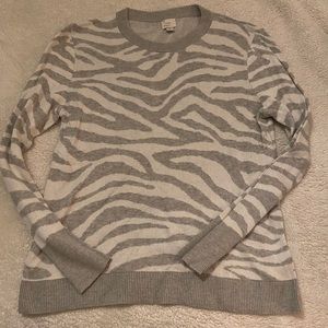 A new day sweater animal print size L EUC